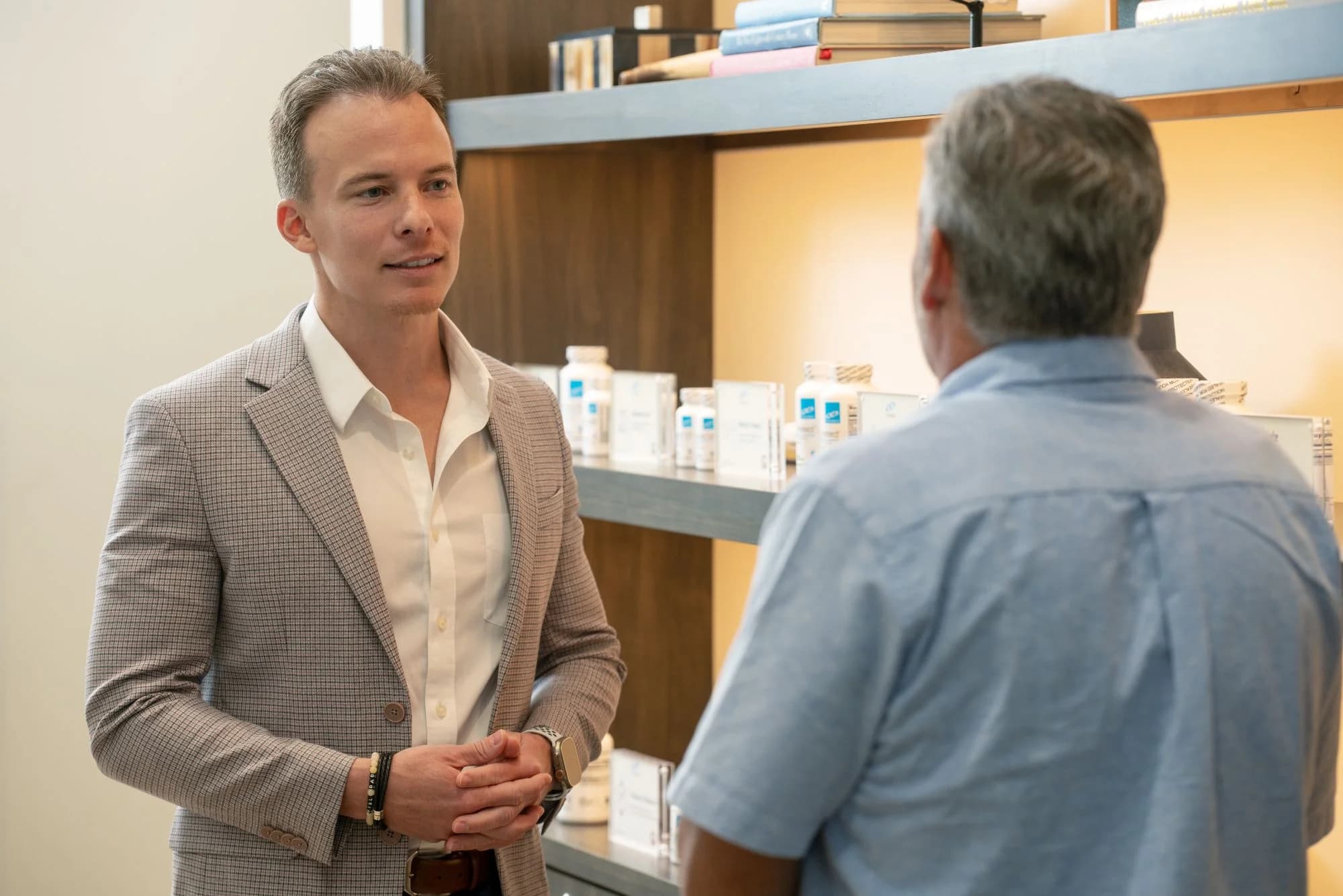 Personalized supplement consultation at Griffin Concierge Medical